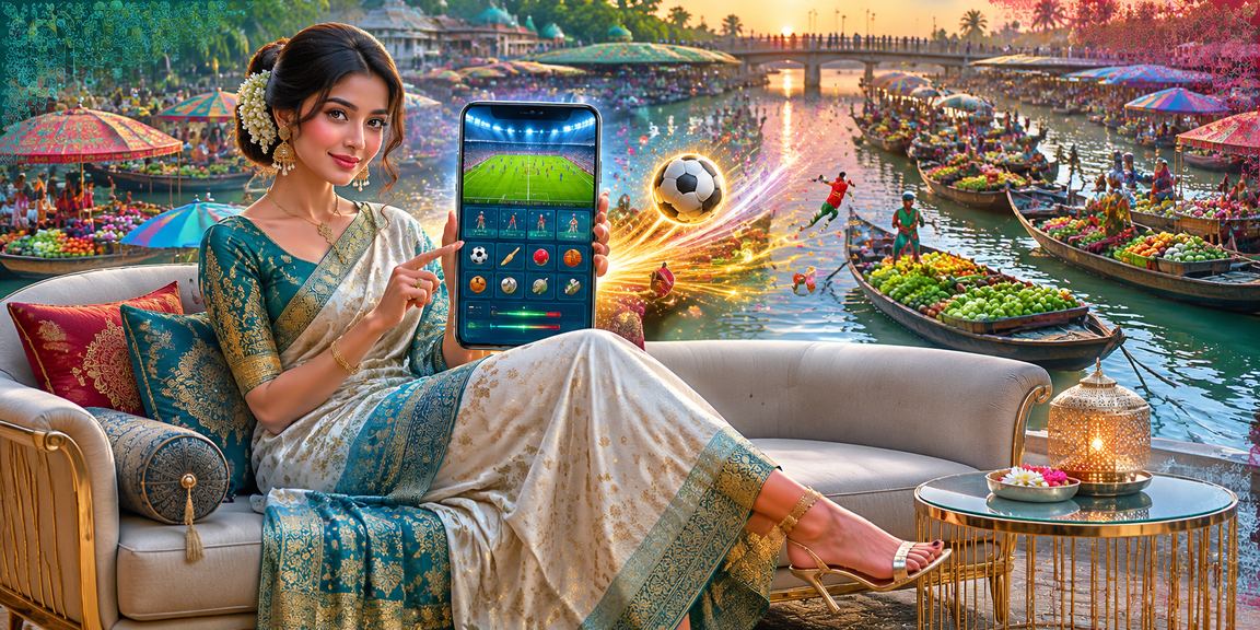 বরিশালের একজন তরুণ স্পোর্টস বেটিং প্ল্যাটফর্ম ব্যবহার করছেন